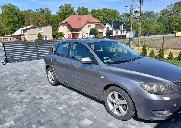 Mazda 3 cena 3400 przebieg: 366600, rok produkcji 2005 z Wieluń małe 56